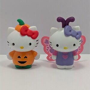 Hello Kitty McDonald's Halloween Pumpkin Butterfly Figurine Toy 2019